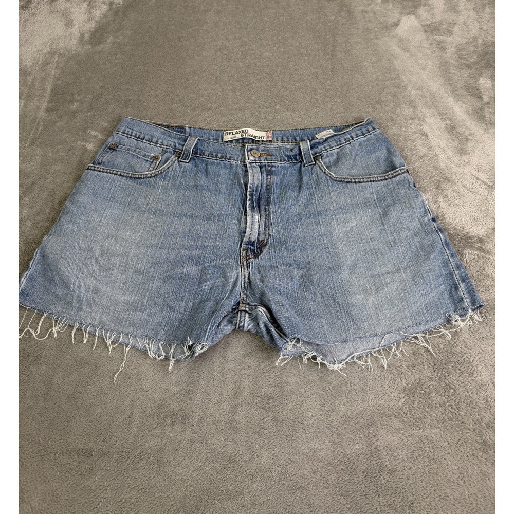 Vintage Y2K Levi's 559 Denim Jean Shorts Women's Size 36 Blue